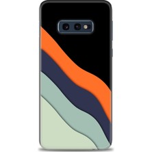 Samsung Galaxy S10E Kılıf Hd Baskılı - Siyah + 9h Nano Ekran Koruyucu