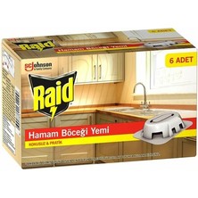 Futax RAİD 6 PARÇA  HAMAM BÖCEK YEMİ (5690)