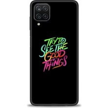 Samsung Galaxy M12 Kılıf Hd Baskılı - Good Things + 9h Nano Ekran Koruyucu