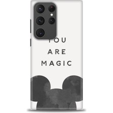 Samsung Galaxy S23 Ultra Kılıf Hd Baskılı - You Are Magic + 9h Nano Ekran Koruyucu