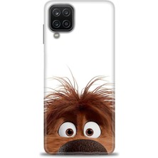 Samsung Galaxy M12 Kılıf Hd Baskılı - Sevimli Köpek + 9h Nano Ekran Koruyucu