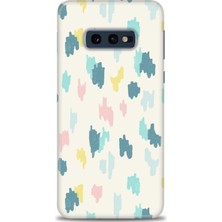 Samsung Galaxy S10E Kılıf Hd Baskılı - Blue + 9h Nano Ekran Koruyucu