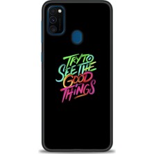 Samsung Galaxy M30S Kılıf Hd Baskılı - Good Things + 9h Nano Ekran Koruyucu