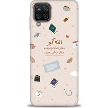 Samsung Galaxy M12 Kılıf Hd Baskılı - Islami + 9h Nano Ekran Koruyucu