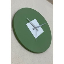 MOOCLOCK Roundka Model Bohem Dekoratif  Metal Sıvama Akar SESSİZ Mekanizmalı Duvar Saati (40*40 Cm)