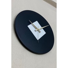 MOOCLOCK Roundka Model Bohem Dekoratif  Metal Sıvama Akar SESSİZ Mekanizmalı Duvar Saati (40*40 Cm)