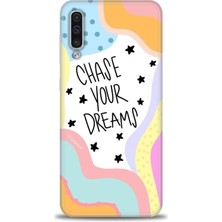 Samsung Galaxy A50S Kılıf Hd Baskılı - Chase Your Dreams + 9h Nano Ekran Koruyucu