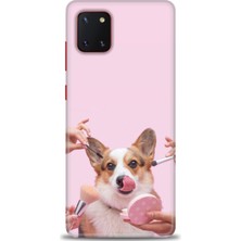 Samsung Galaxy A81 / Note 10 Lite Kılıf Hd Baskılı - Sevimli Köpek + 9h Nano Ekran Koruyucu