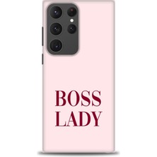 Samsung Galaxy S23 Ultra Kılıf Hd Baskılı - Boss Lady + 9h Nano Ekran Koruyucu