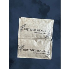 Alazpack Kraft Islak Mendil (Tek Kullanımlık) Baskılı 7X12 100 Adet