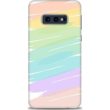 Samsung Galaxy S10E Kılıf Hd Baskılı - Renk Paleti + 9h Nano Ekran Koruyucu