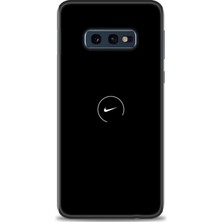 Samsung Galaxy S10E Kılıf Hd Baskılı - Nike + 9h Nano Ekran Koruyucu