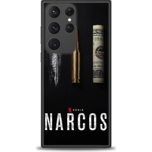 Samsung Galaxy S23 Ultra Kılıf Hd Baskılı - Narcos + 9h Nano Ekran Koruyucu