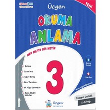 Üçgen Yayıncılık Üçgen 3.sınıf Okuma Anlama+Hızlı Okuma