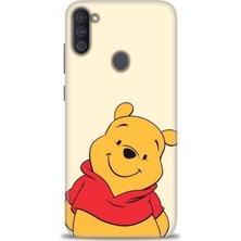 Samsung Galaxy M11 Kılıf Hd Baskılı - Winnie The Pooh + 9h Nano Ekran Koruyucu