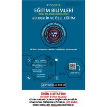 2025 KPSS Eğitim Bilimleri Rehberlik ve Özel Eğitim Konu Anlatıml