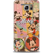 Samsung Galaxy Note 5 Kılıf Hd Baskılı - I Love Mickey + 9h Nano Ekran Koruyucu