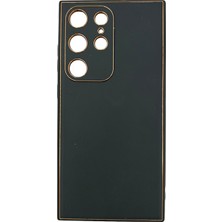 Nettech Samsung Galaxy S24 Ultra Uyumlu Coco Leather Seri Arka Koruma Kılıf