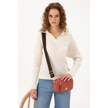 U.S. Polo Assn. Kadın Gül Kurusu Çapraz Çanta 50303432-VR026