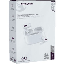 Sprange Ap8 Pro Gerçek Kablosuz Kulaklık - Suya ve Tere Dayanıklı - Kablosuz Şarj