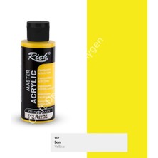 Rich Master Akrilik - Sarı 120ML