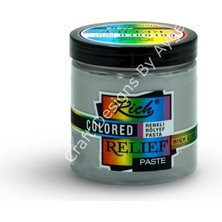Rich Renkli Rölyef Pasta - Country Gri 250ML