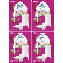 Glade Elektrikli Oda Kokusu Kit Bahar Çiçekleri (4 Lü Set)