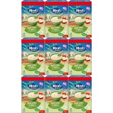 Hero Baby Kaşık Maması 250GR Sütlü Elmalı 8 Tahıllı (9 Lu Set)