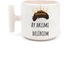 Baskı Tech Prens Ay Aklımı Delircem Baskılı T Kulp Kupa Bardak