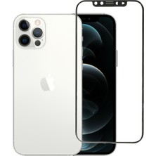Bufalo iPhone 12 / 12 Pro Kamera Kapatmalı 5d Cam Ekran Koruyucu