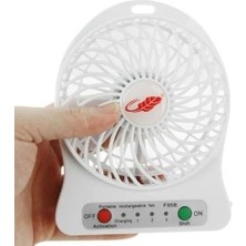 Şarjlı Taşınabilir Mini Fan - Vantilatör