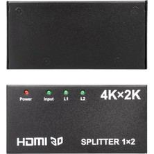 Fully G-538F 2 Port HDMI Splıtter Dağıtıcı