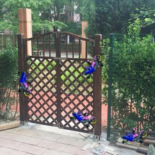 Mirrorr Duvar Asma Duvar Sanatı Gecko Metal Bahçesi Açık Oturma Odası 1 (Yurt Dışından)
