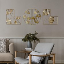 Mirrorr 3x Ginkgo Yaprağı Heykel Askısı Çalışma Odası El Sanatları Şekil 2 (Yurt Dışından)