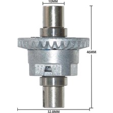 Mirrorr Xınlehong 9125 1:10 Rc Diferansiyel Için Diferansiyel Dişli Tahrik Mili (Yurt Dışından)