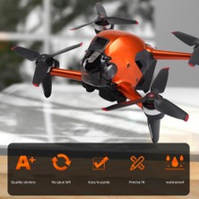 Mirrorr Çıkartması, Drone Aksesuarları, Fpv Parçaları Için Drone Etiketi Turuncu (Yurt Dışından)