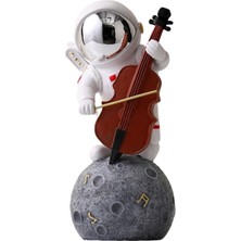 Mirrorr Astronot Heykeli Astronot Figürü Heykeli Ev Yatak Odası Dekorasyonu Viyolonsel (Yurt Dışından)