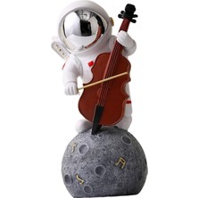 Mirrorr Astronot Heykeli Astronot Figürü Heykeli Ev Yatak Odası Dekorasyonu Viyolonsel (Yurt Dışından)