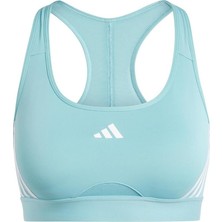 adidas ADİDAS PWRCT MS 3S BRA IY7703 Kadın MINTON/WHITE  Sporcu Sütyeni