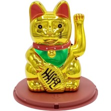 Dünyadan Hediyeler Maneki Neko El Sallayan Şans Kedisi Solar Güneş Enerjili No.2 ALK2932