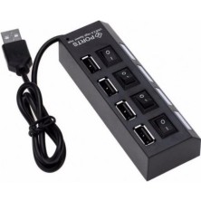 4 Lu USB Hub 20 Anahtarlı