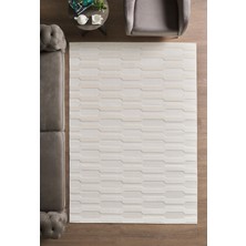 Kumru Modern Tasarım Krem Renk Sisal Halı