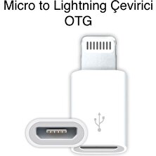 Micro To iphone Çevirici Otg