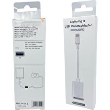 USB Den To Lightning Apple Flash Bellek Okuyucu