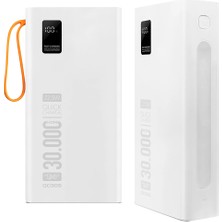 Go İthalat Şeyse 30000 Mah Dijital Göstergeli Kendinden Kablolu Powerbank (4390)