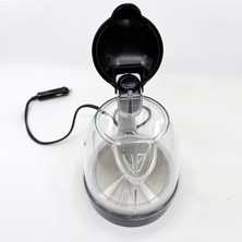 Kent 24 Volt Araç Içi Oto Su Isıtıcı Kettle Çaydanlık 1 Lt Siyah