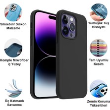 CepStok Apple iPhone 14 Pro Max Kılıf Lansman Premium Silinebilir Silikon