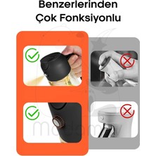 Emr Shop 2li Çift Fonksiyonlu Cam Yağdanlık 550ML Zeytinyağı Sıvıyağ Şişesi Airfryer Sprey Yağlık Püskürtücü