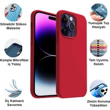 CepStok Apple iPhone 14 Pro Max Kılıf Lansman Premium Silinebilir Silikon