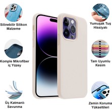 CepStok Apple iPhone 14 Pro Max Kılıf Lansman Premium Silinebilir Silikon